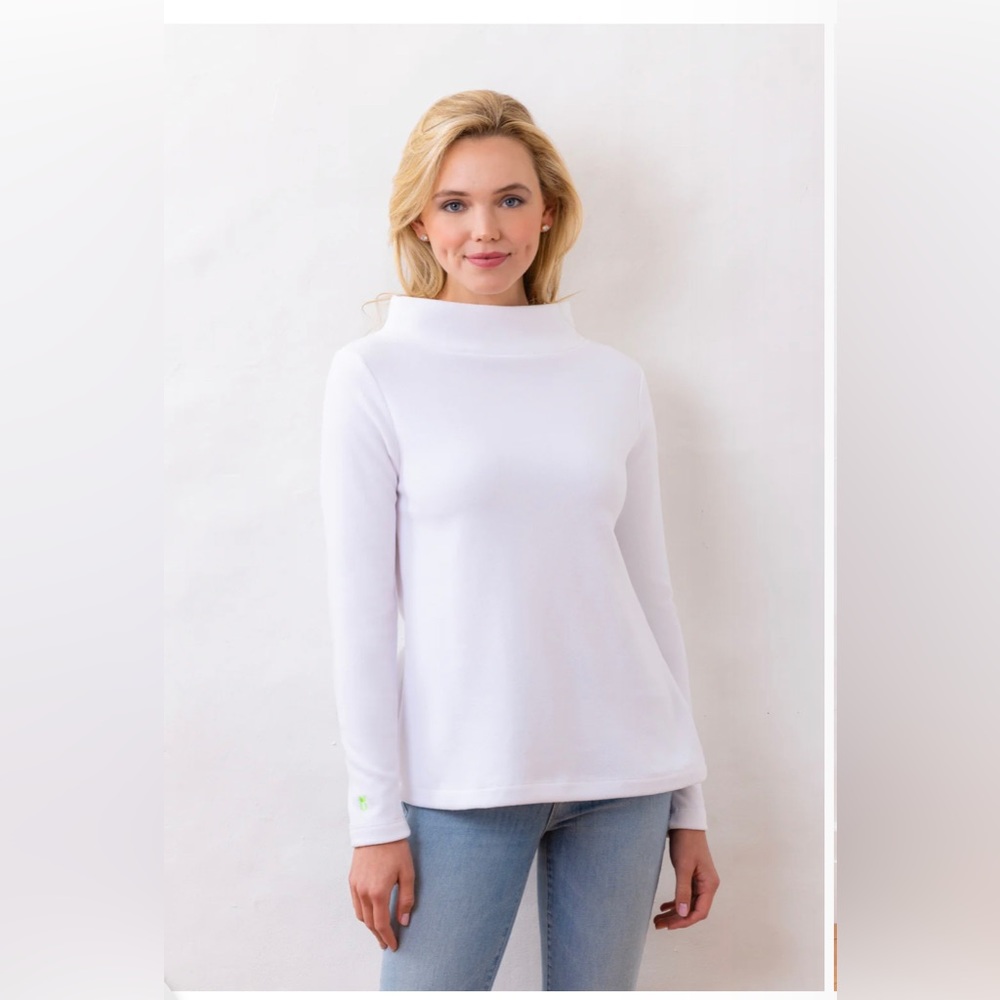 Dudley Stephens boatneck terry fleece, size Large